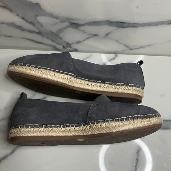 Lucky Brown Women's Blue Suede Beachy Comfort Slip-On Espadrille Loafers Sz 8.5 - Picture 6 of 8